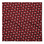 Red Buffalo Plaid Paws Dog Bandana – Large, laid flat