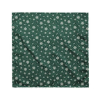 Winter Snowflake Dog Bandana – Medium, laid flat