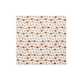Gingerbread Pup Dog Bandana – Small, laid flat
