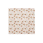 Gingerbread Pup Dog Bandana – Small, laid flat