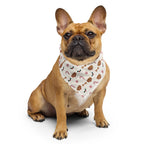 Gingerbread Pup Dog Bandana – French bulldog wearing it