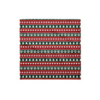 Fair Isle Sweater Paws Dog Bandana – Small, laid flat