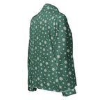 Winter Snowflake Matching Pajama Top – back view