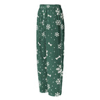 Winter Snowflake Matching Pajama Pants – front view