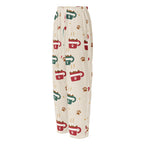Hot Cocoa Pup Matching Pajama Pants – front view