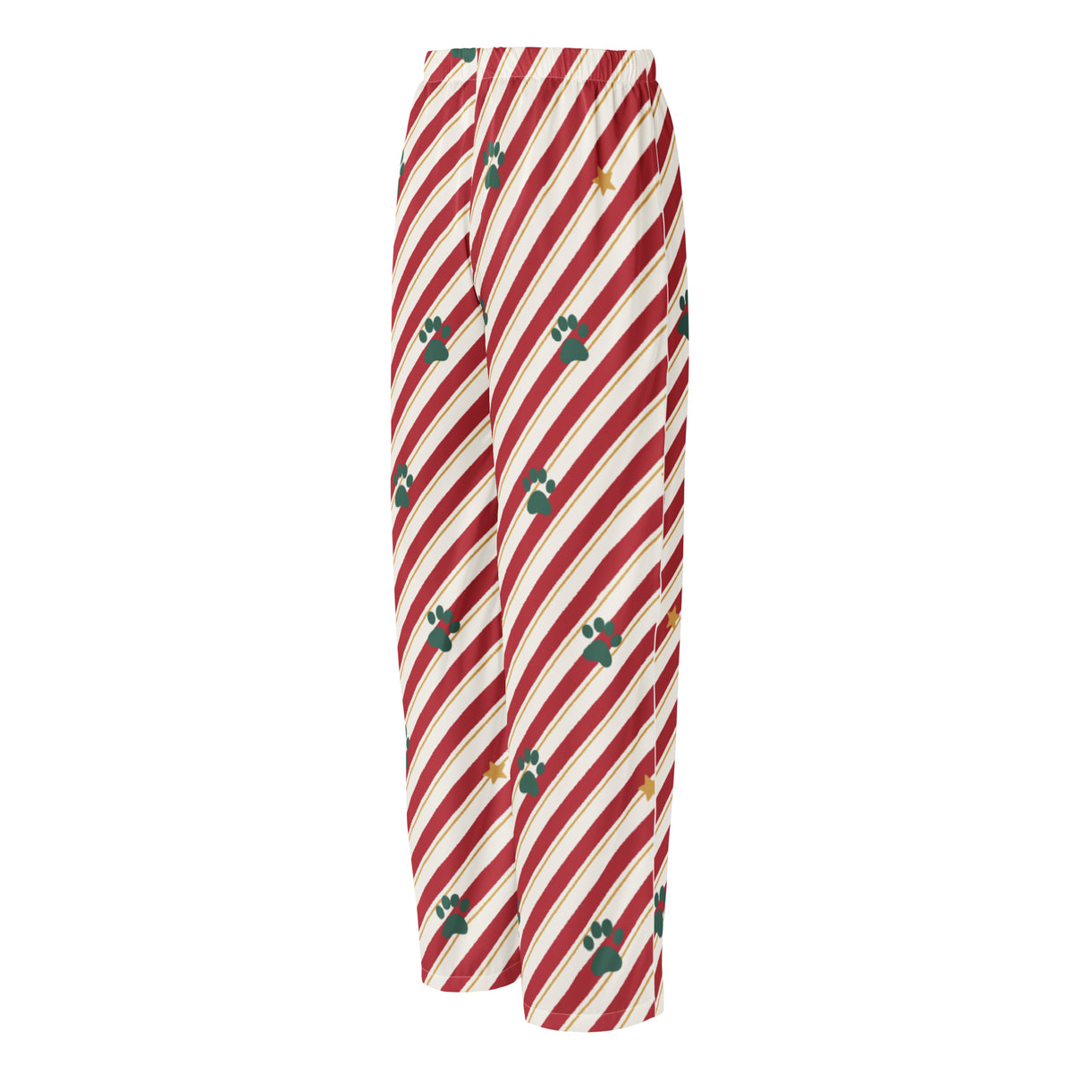 Candy Cane Lane Matching Pajama Pants – back view