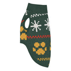 Midnight Stars Knitted Dog Sweater – size 2XS, left side
