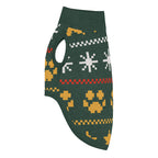 Midnight Stars Knitted Dog Sweater – size M, left side