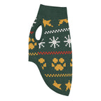 Midnight Stars Knitted Dog Sweater – size XL, left side