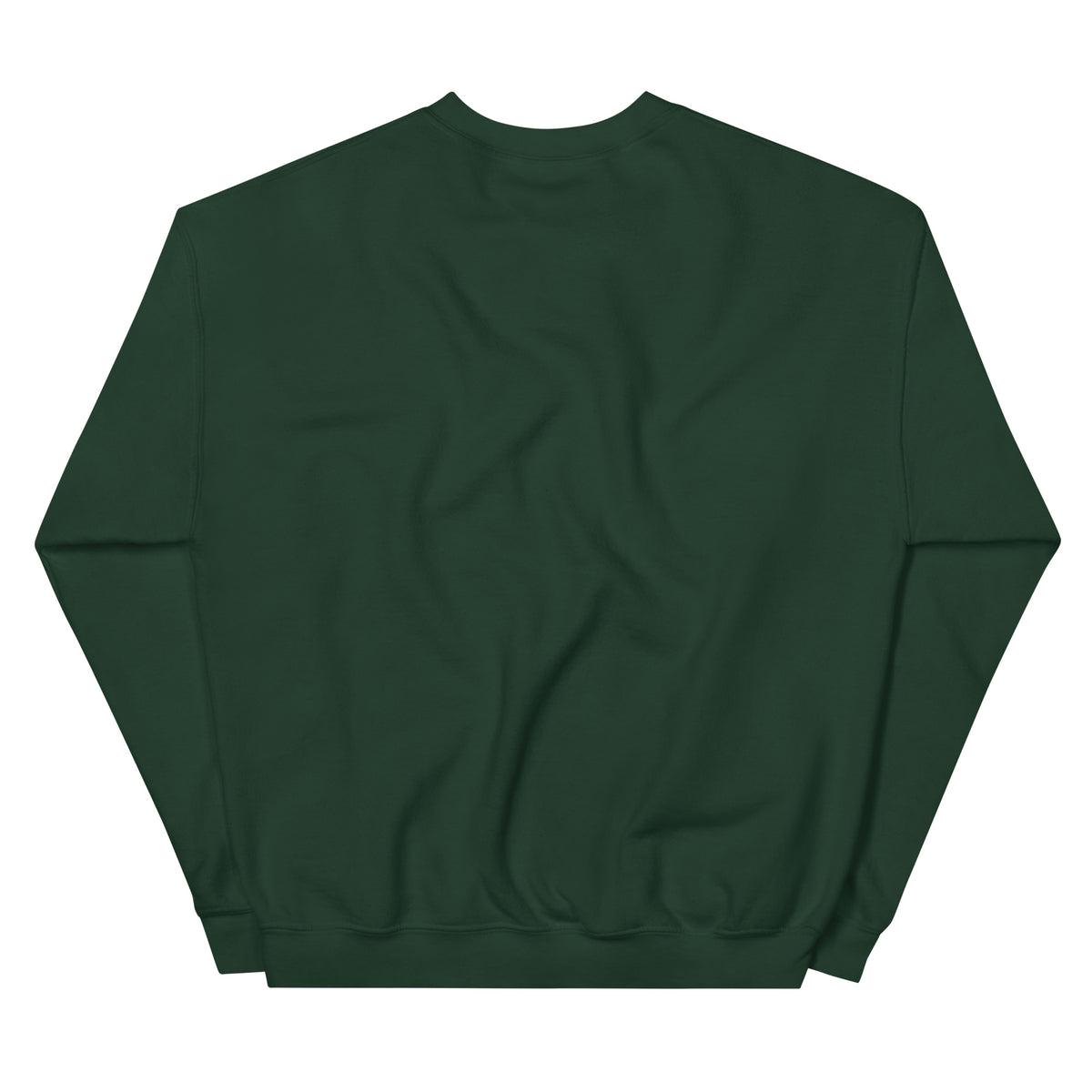 Dog Dad Holiday Crewneck Sweatshirt – forest green, back