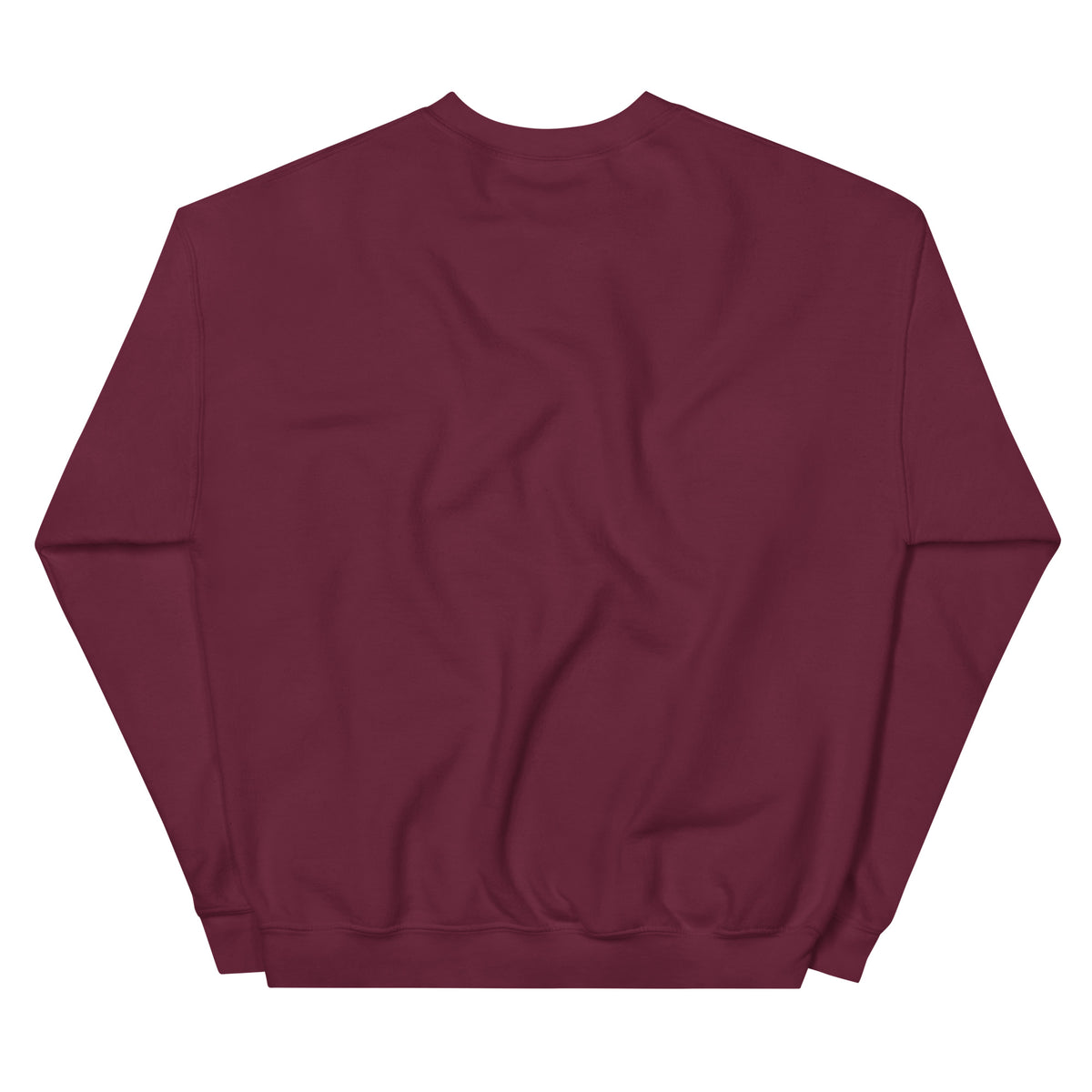 Dog Mom Holiday Crewneck Sweatshirt – maroon, back
